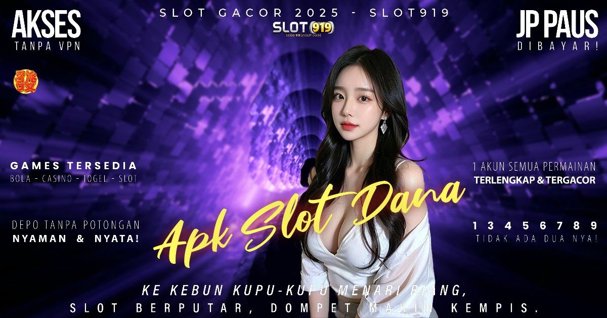 Slot Bayar Pakai Dana Rumus Slot Gacor