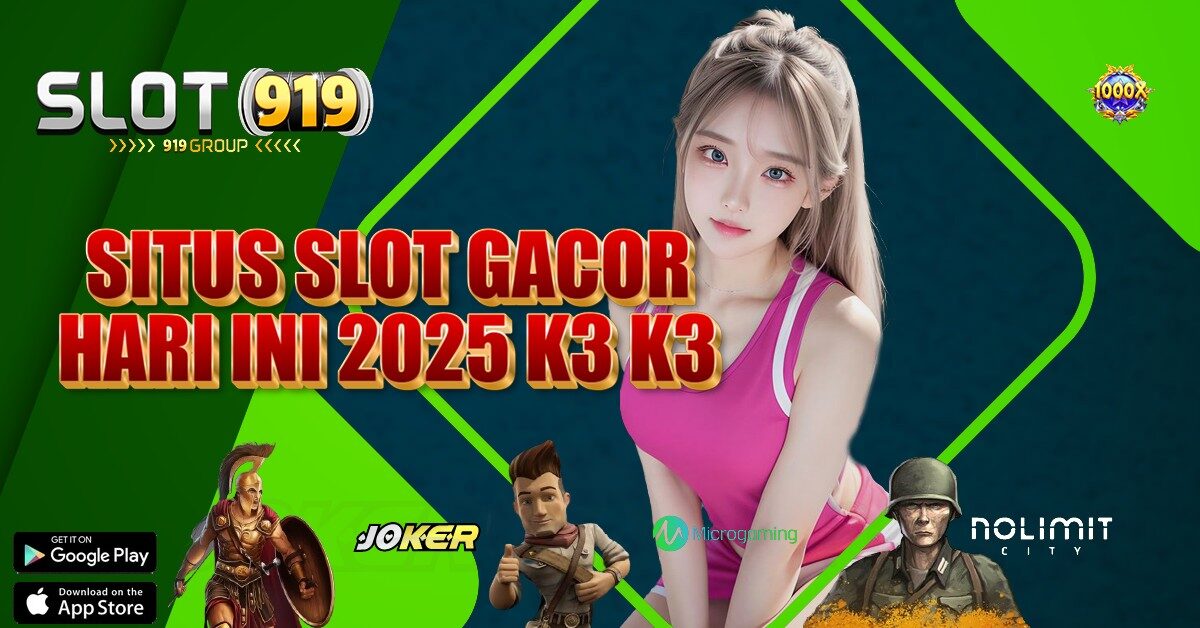 SITUS SLOT TERPERCAYA DAN GACOR K3 K3 APK