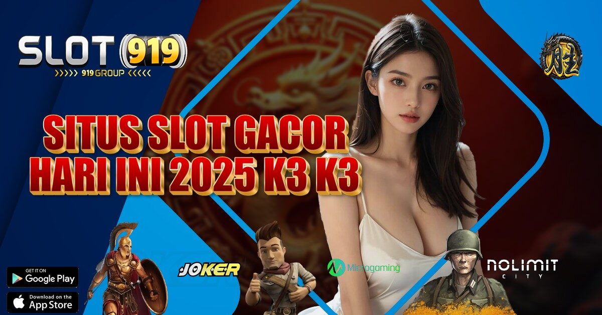 SLOT GACOR TERPERCAYA INDONESIA K3K3 APK