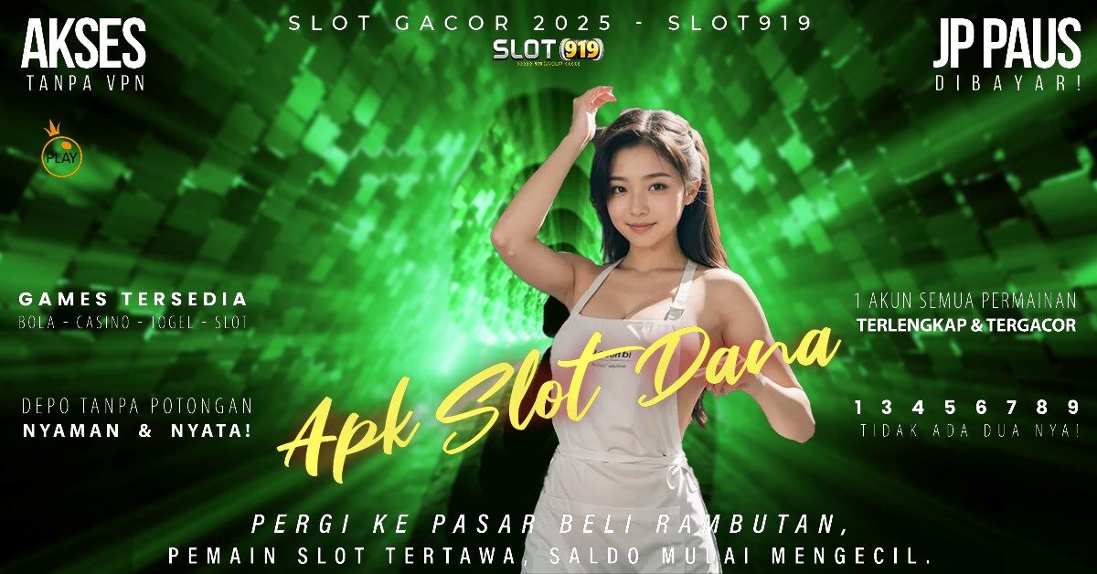 Cara Daftar Slot Online Pakai Dana Slot Jaminan Gacor